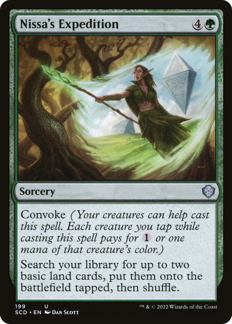 Nissa's Expedition [Starter Commander Decks] | Exor Games Dartmouth