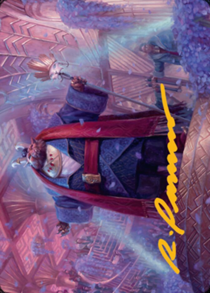 Jetmir, Nexus of Revels 1 Art Card (Gold-Stamped Signature) [Streets of New Capenna Art Series] | Exor Games Dartmouth