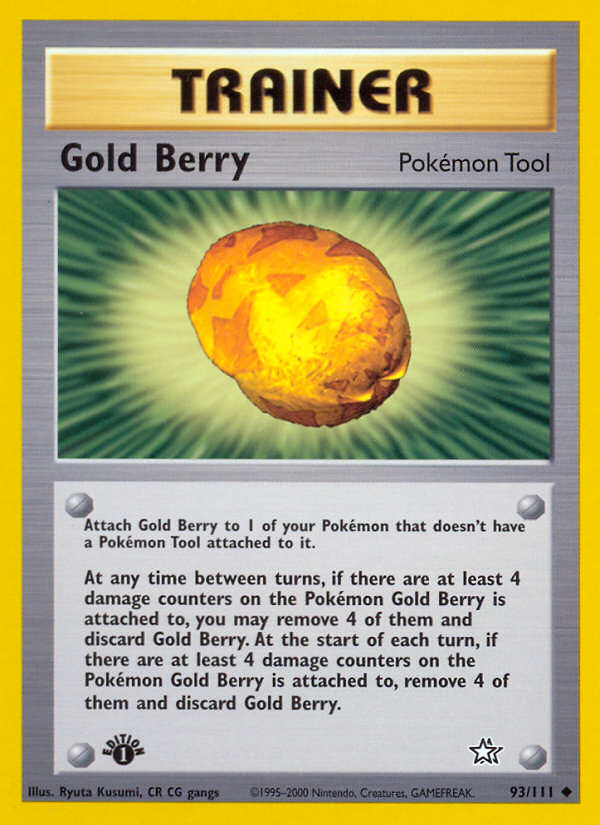 Gold Berry (93/111) [Neo Genesis 1st Edition] | Exor Games Dartmouth