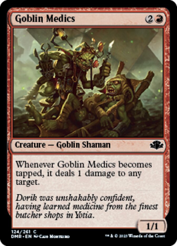 Goblin Medics [Dominaria Remastered] | Exor Games Dartmouth