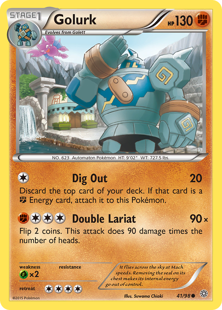 Golurk (41/98) [XY: Ancient Origins] | Exor Games Dartmouth