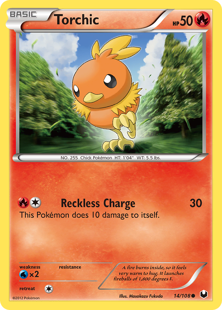 Torchic (14/108) [Black & White: Dark Explorers] | Exor Games Dartmouth