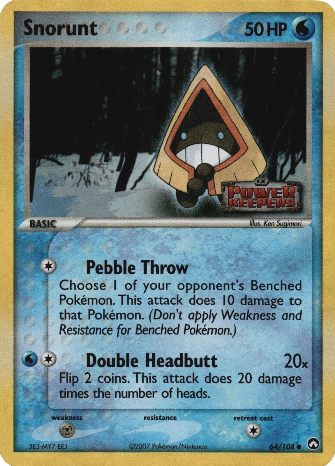 Snorunt (64/108) (Stamped) [EX: Power Keepers] | Exor Games Dartmouth
