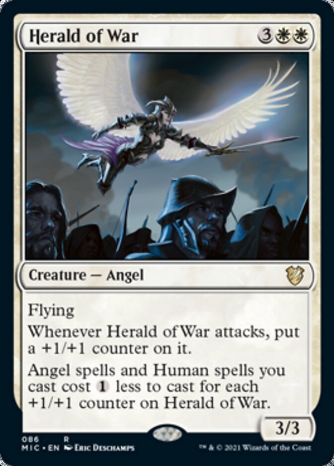 Herald of War [Innistrad: Midnight Hunt Commander] | Exor Games Dartmouth