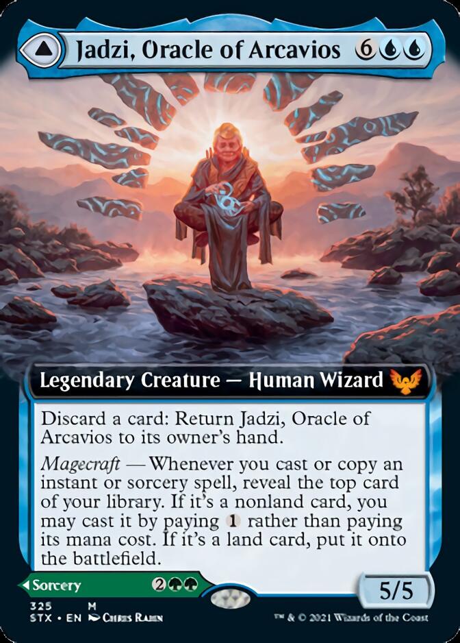 Jadzi, Oracle of Arcavios // Journey to the Oracle (Extended) [Strixhaven: School of Mages] | Exor Games Dartmouth