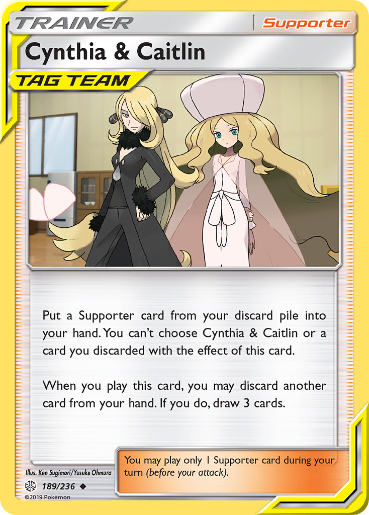 Cynthia & Caitlin (189/236) [Sun & Moon: Cosmic Eclipse] | Exor Games Dartmouth