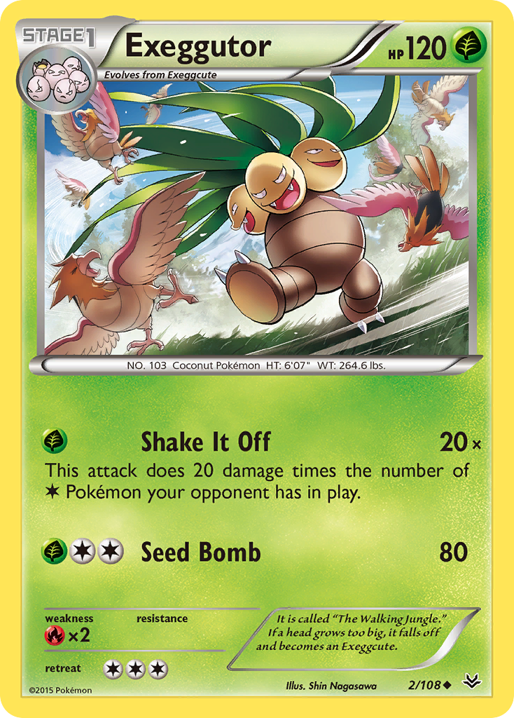 Exeggutor (2/108) [XY: Roaring Skies] | Exor Games Dartmouth