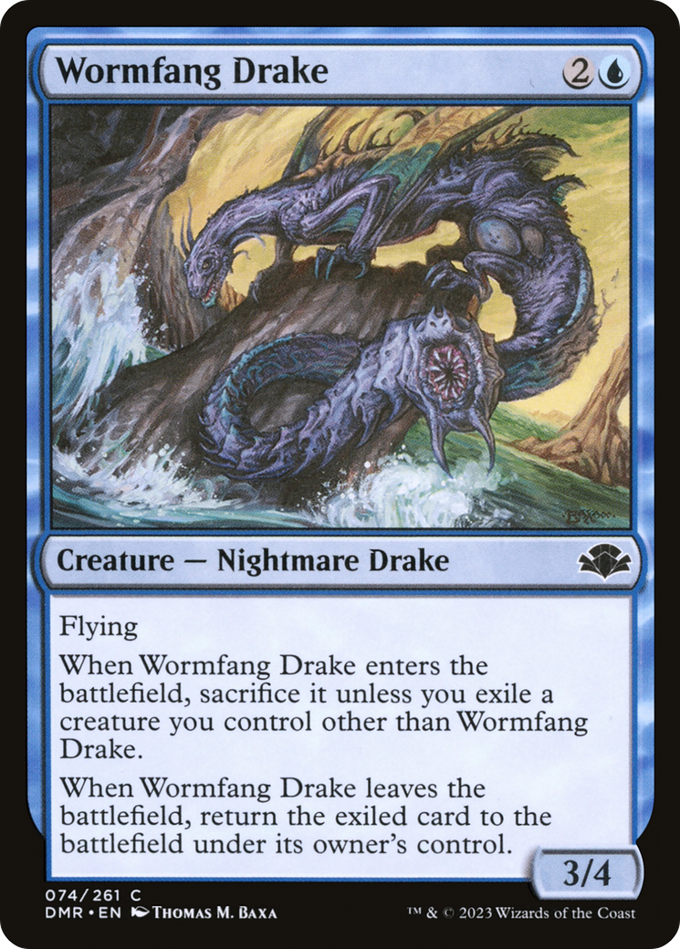 Wormfang Drake [Dominaria Remastered] | Exor Games Dartmouth