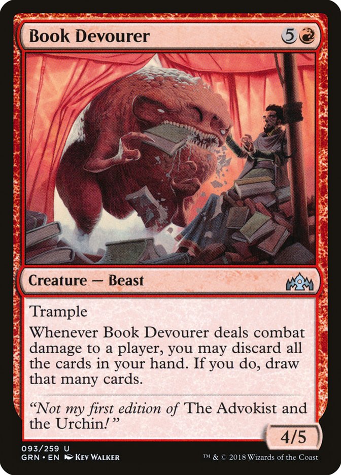 Book Devourer [Guilds of Ravnica] | Exor Games Dartmouth