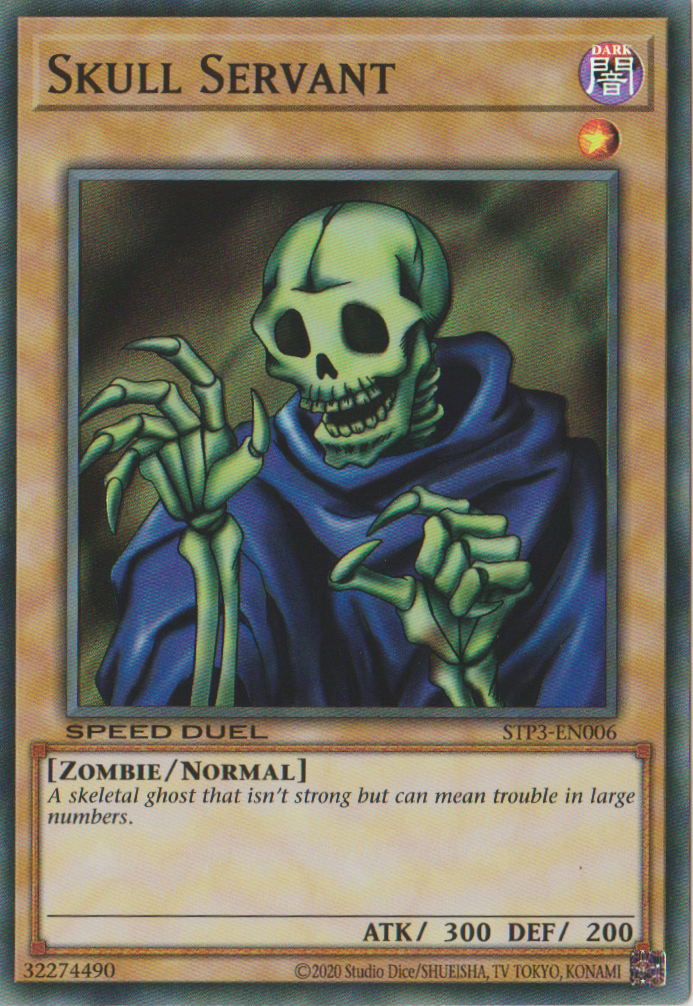 Skull Servant [STP3-EN006] Super Rare | Exor Games Dartmouth