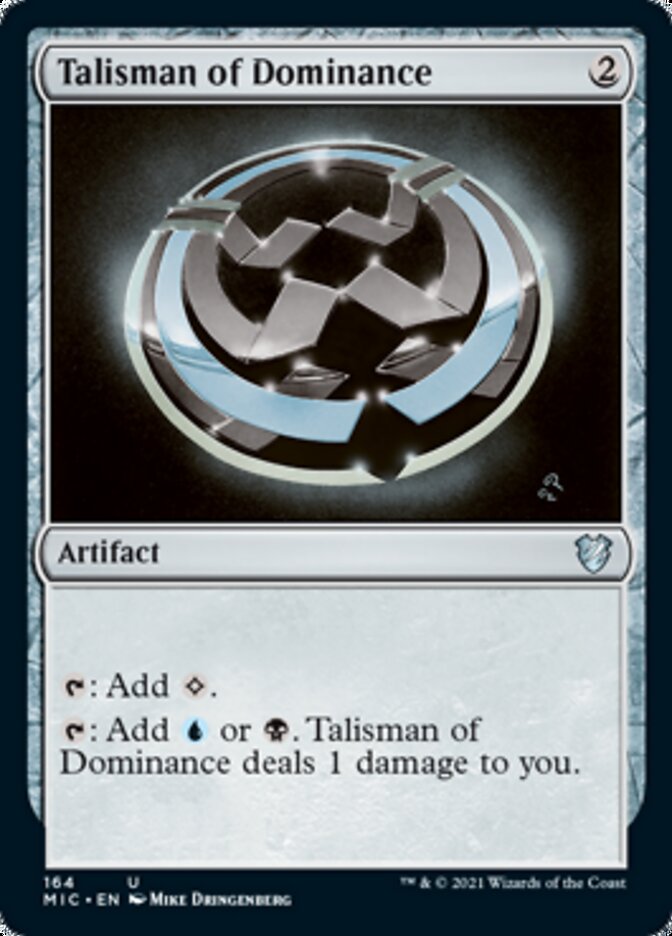 Talisman of Dominance [Innistrad: Midnight Hunt Commander] | Exor Games Dartmouth