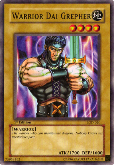 Warrior Dai Grepher [LOD-020] Common | Exor Games Dartmouth