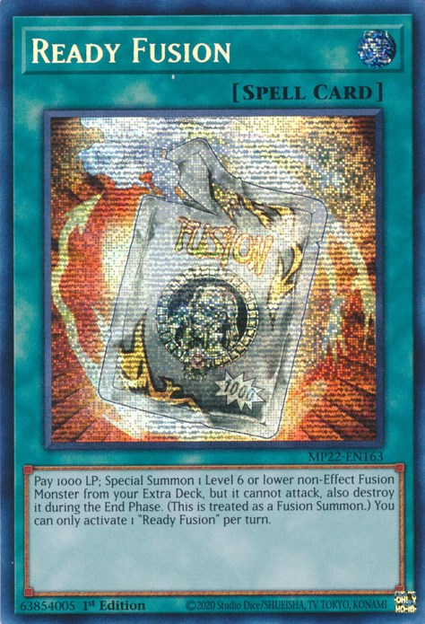 Ready Fusion [MP22-EN163] Prismatic Secret Rare | Exor Games Dartmouth