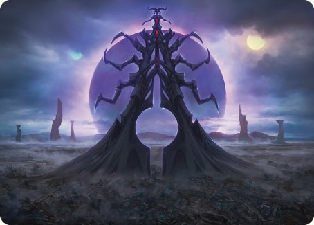 Black Sun's Twilight Art Card [Phyrexia: All Will Be One Art Series] | Exor Games Dartmouth