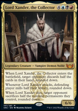 Lord Xander, the Collector (Promo Pack) [Streets of New Capenna Promos] | Exor Games Dartmouth