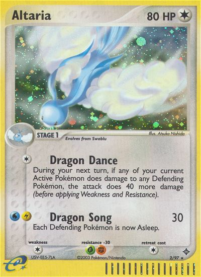 Altaria (2/97) [EX: Dragon] | Exor Games Dartmouth