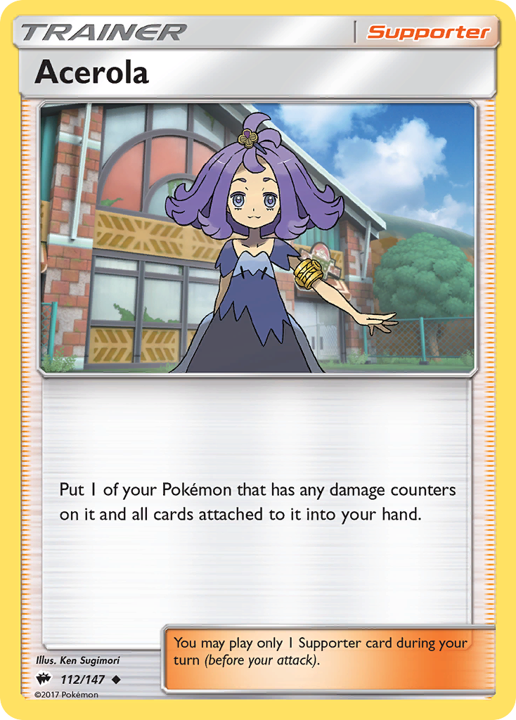 Acerola (112/147) [Sun & Moon: Burning Shadows] | Exor Games Dartmouth