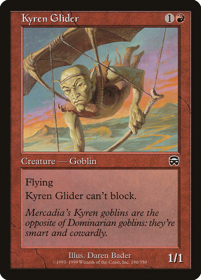 Kyren Glider [Mercadian Masques] | Exor Games Dartmouth