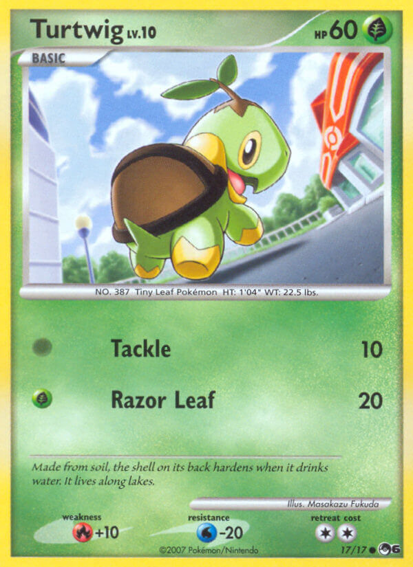 Turtwig (17/17) [POP Series 6] | Exor Games Dartmouth