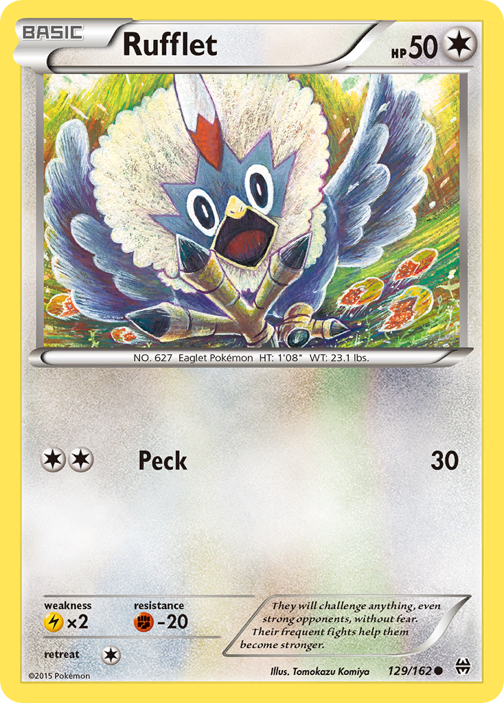 Rufflet (129/162) [XY: BREAKthrough] | Exor Games Dartmouth