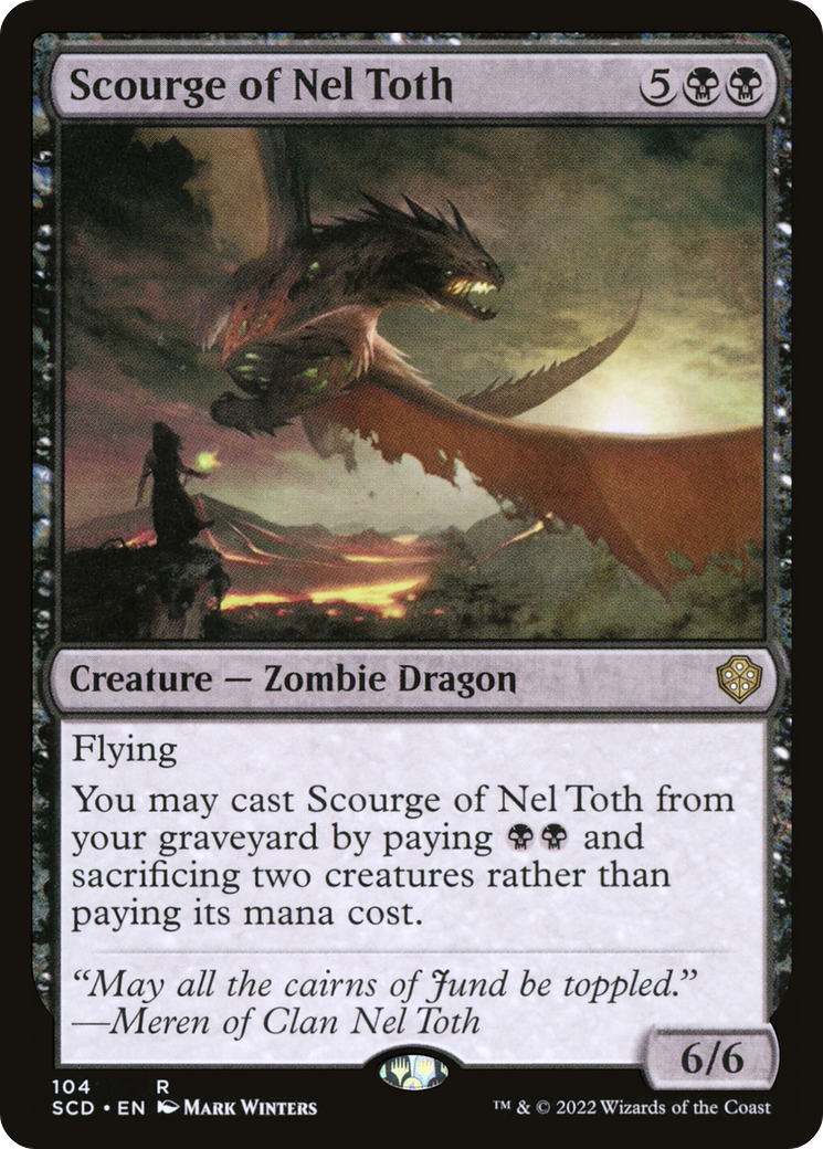 Scourge of Nel Toth [Starter Commander Decks] | Exor Games Dartmouth