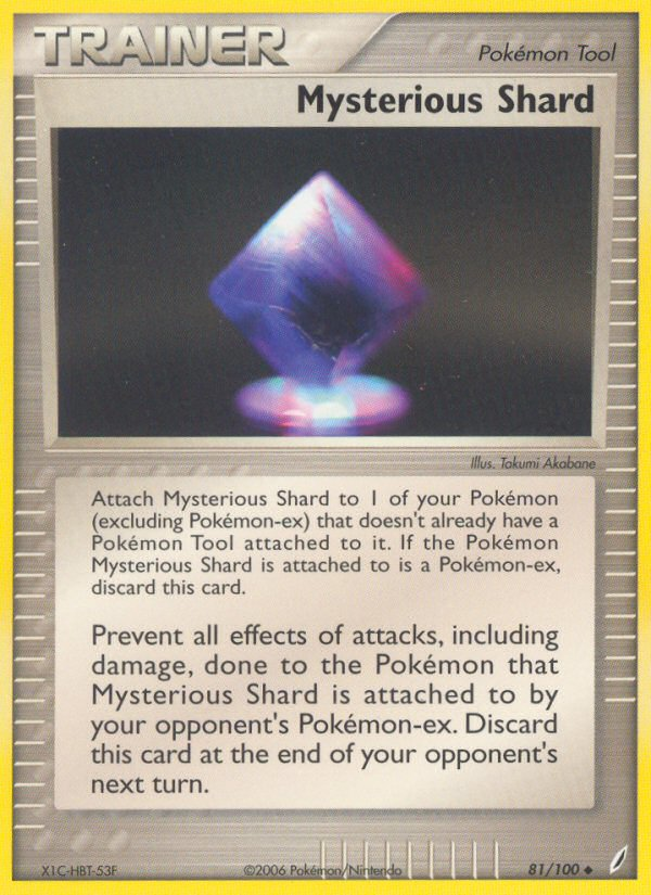 Mysterious Shard (81/100) [EX: Crystal Guardians] | Exor Games Dartmouth