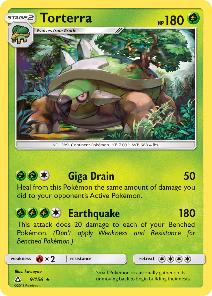 Torterra (9/156) [Sun & Moon: Ultra Prism] | Exor Games Dartmouth