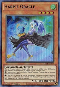 Harpie Oracle (Green) [LDS2-EN077] Ultra Rare | Exor Games Dartmouth