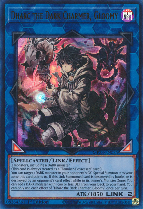 Dharc the Dark Charmer, Gloomy [MP23-EN025] Ultra Rare | Exor Games Dartmouth