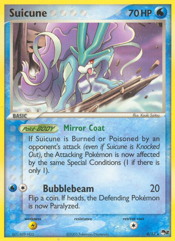 Suicune (4/17) [POP Series 2] | Exor Games Dartmouth