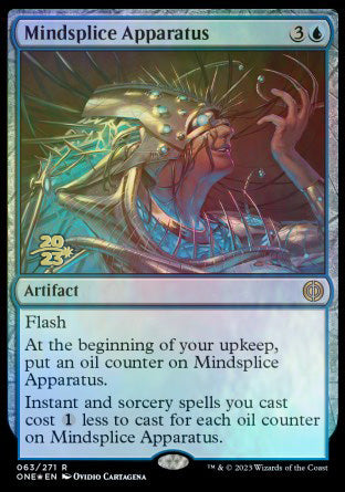 Mindsplice Apparatus [Phyrexia: All Will Be One Prerelease Promos] | Exor Games Dartmouth