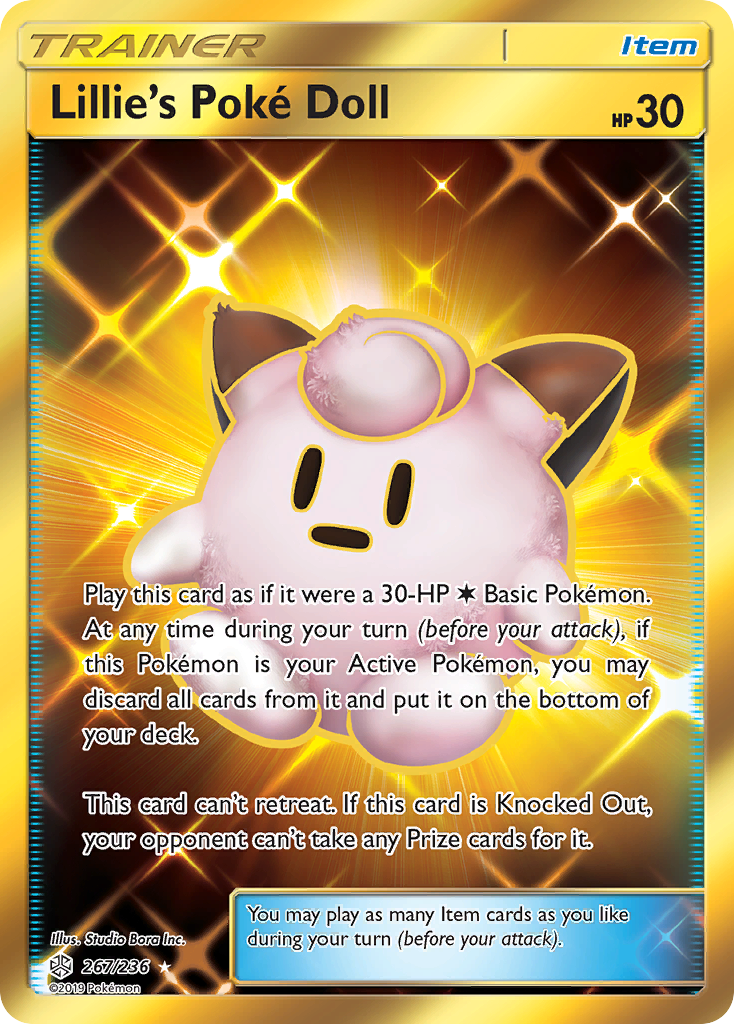 Lillie's Poke Doll (267/236) [Sun & Moon: Cosmic Eclipse] | Exor Games Dartmouth