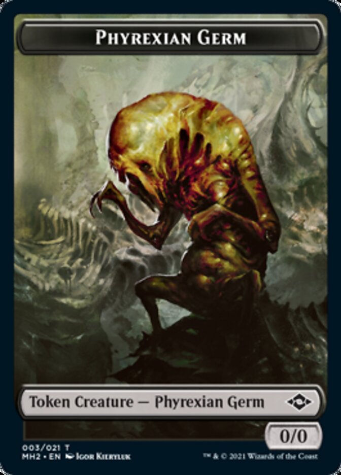 Phyrexian Germ Token [Modern Horizons 2 Tokens] | Exor Games Dartmouth