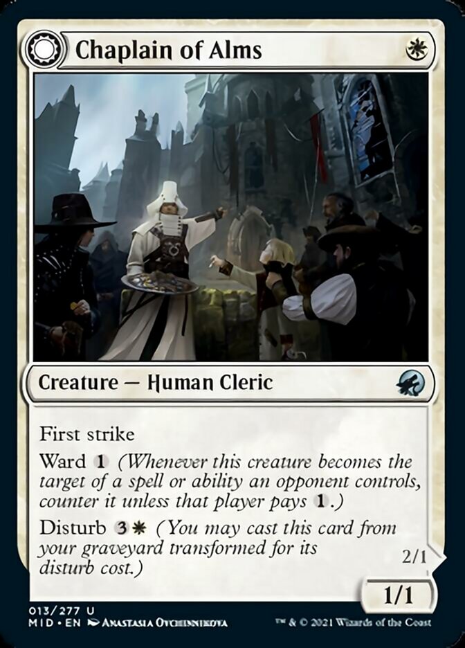 Chaplain of Alms // Chapel Shieldgeist [Innistrad: Midnight Hunt] | Exor Games Dartmouth