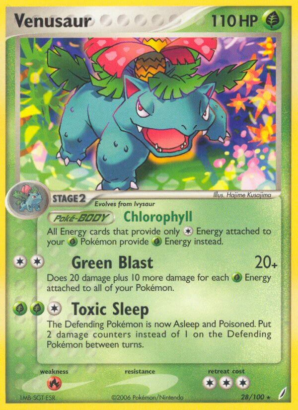 Venusaur (28/100) (Theme Deck Exclusive) [EX: Crystal Guardians] | Exor Games Dartmouth