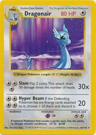 Dragonair (18/102) [Base Set Shadowless Unlimited] | Exor Games Dartmouth