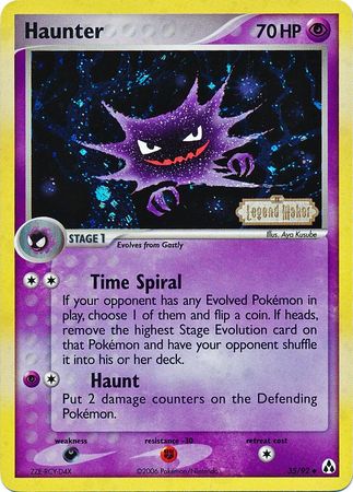 Haunter (35/92) (Stamped) [EX: Legend Maker] | Exor Games Dartmouth