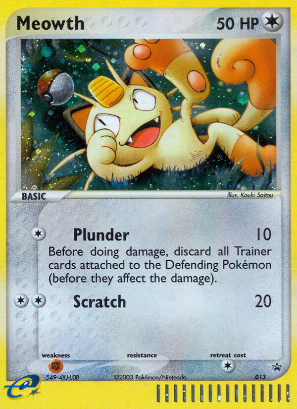 Meowth (013) [Nintendo: Black Star Promos] | Exor Games Dartmouth