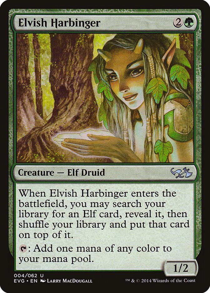 Elvish Harbinger (Elves vs. Goblins) [Duel Decks Anthology] | Exor Games Dartmouth