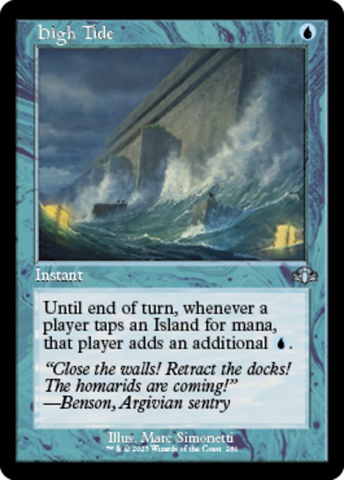 High Tide (Retro) [Dominaria Remastered] | Exor Games Dartmouth