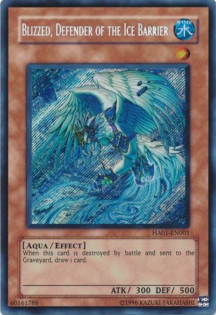 Blizzed, Defender of the Ice Barrier [HA01-EN001] Secret Rare | Exor Games Dartmouth