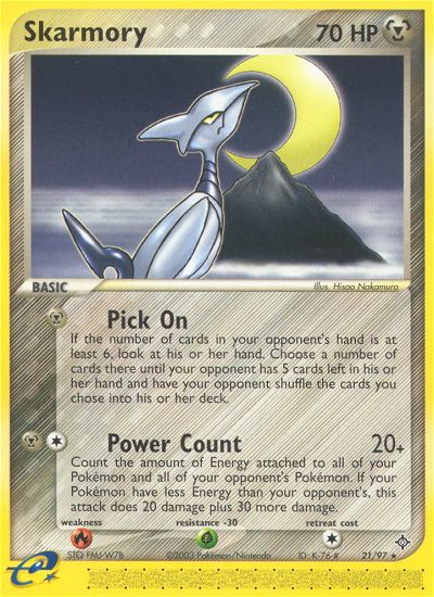 Skarmory (21/97) [EX: Dragon] | Exor Games Dartmouth