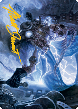 Insectile Aberration Art Card (Gold-Stamped Signature) [Innistrad: Midnight Hunt Art Series] | Exor Games Dartmouth