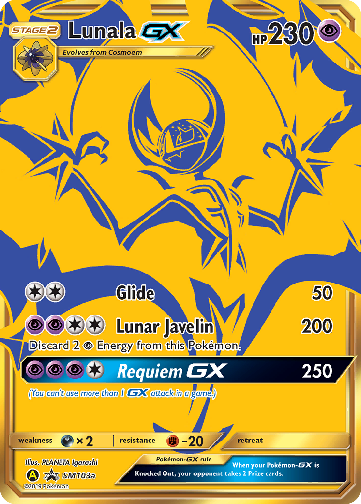 Lunala GX (SM103a) [Sun & Moon: Black Star Promos] | Exor Games Dartmouth