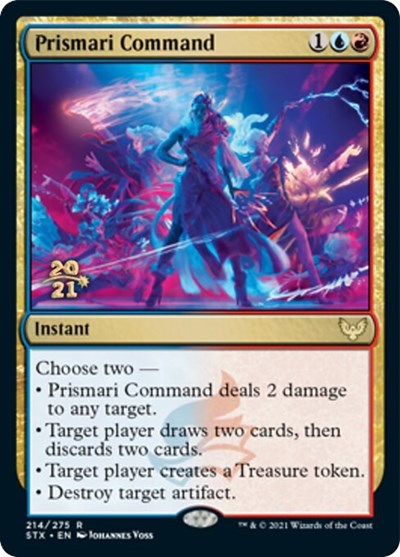 Prismari Command [Strixhaven: School of Mages Prerelease Promos] | Exor Games Dartmouth