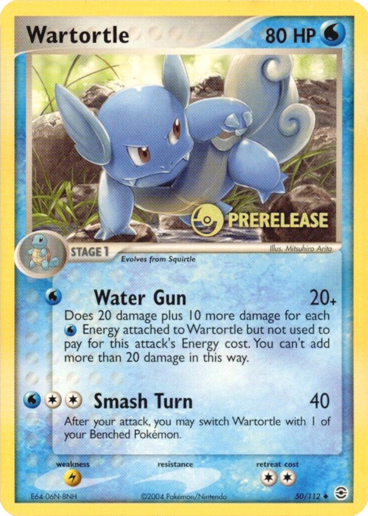 Wartortle (50/112) (Prerelease) [EX: FireRed & LeafGreen] | Exor Games Dartmouth