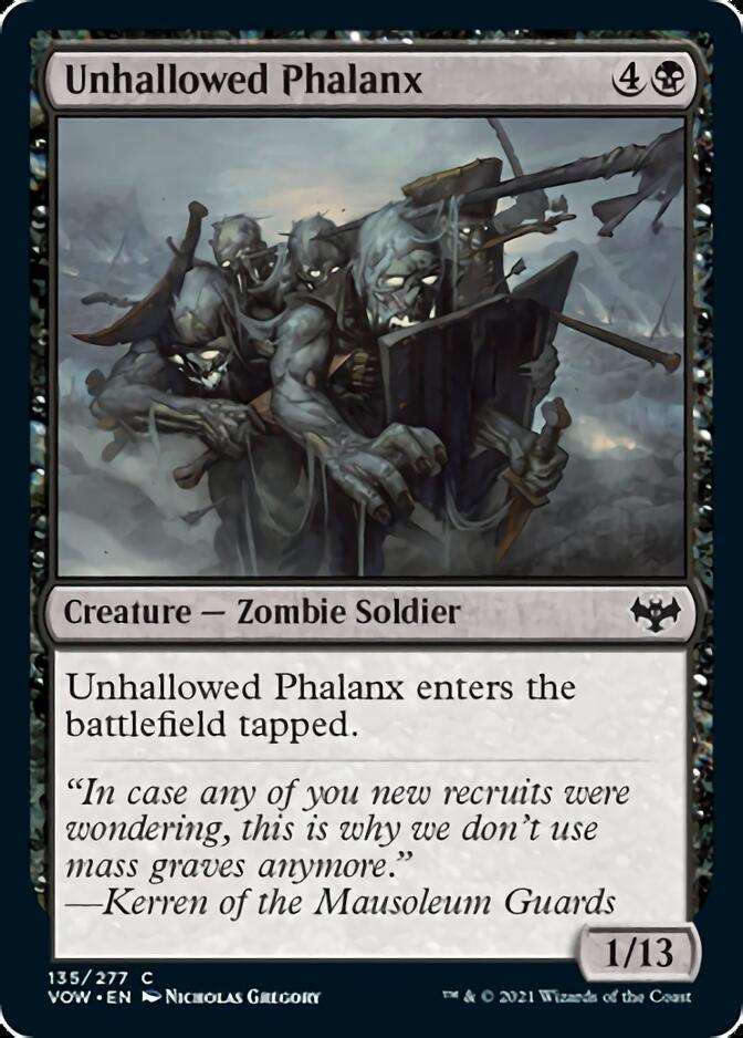 Unhallowed Phalanx [Innistrad: Crimson Vow] | Exor Games Dartmouth