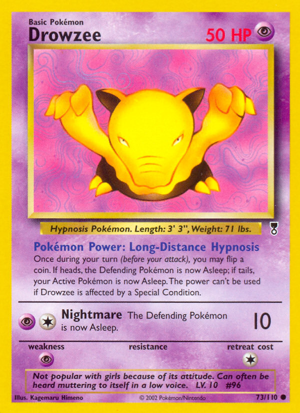 Drowzee (73/110) [Legendary Collection] | Exor Games Dartmouth