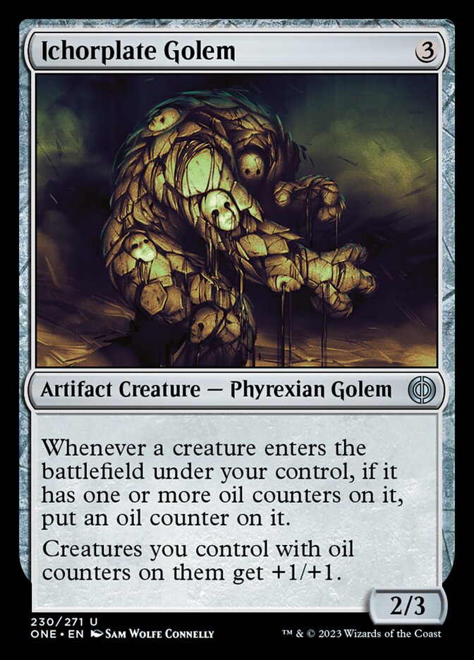 Ichorplate Golem [Phyrexia: All Will Be One] | Exor Games Dartmouth