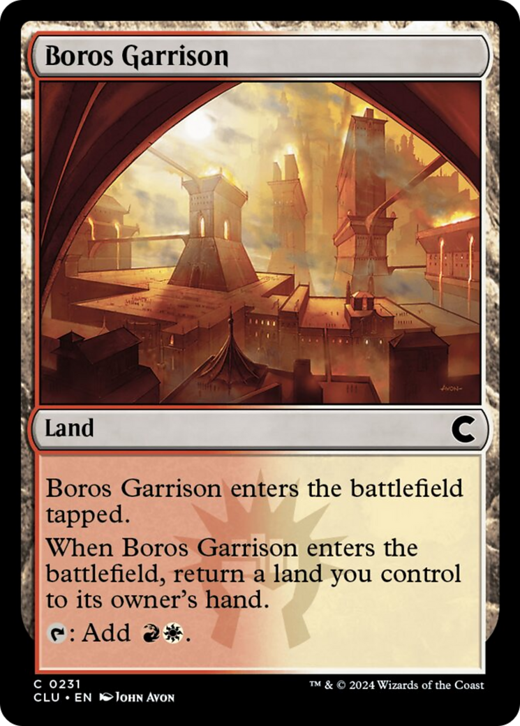 Boros Garrison [Ravnica: Clue Edition] | Exor Games Dartmouth